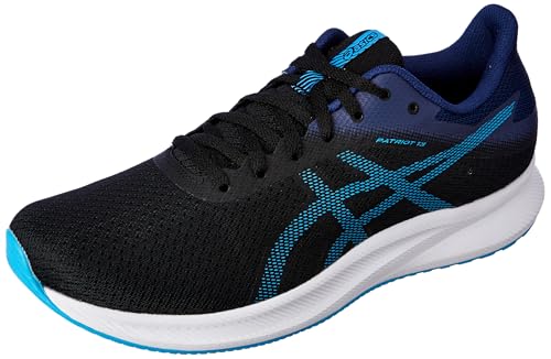 Image of ASICS Patriot 13 Black /Digital Aqua Men US 10