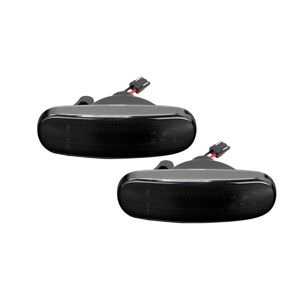 Set LED Side Indicators compatible with Abarth/Fiat miscellany - Smoke - incl. Dynamic Running Light