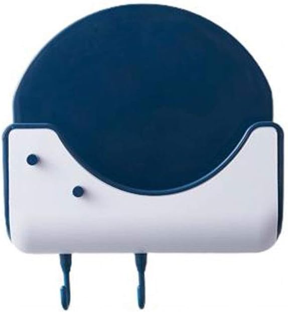 Kitchen Wall Mount Chopping Board Pot Lid Cover Holder Storage Drying Rack with Hooks Storage Holder Organizer(D)