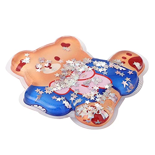 Image of Cute Anime Mobile Holder Grip Stand for Phones Selfie Holder for Smartphones, Designed for Kids and Teens. [ Gel Inside ]-(Model - Bear with Bow)