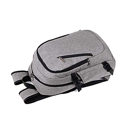 Travel and Leisure Package Interface Backpack Travel Bag, Adjustable Shoulder Strap Simple Leisure Travel Bag(D)3