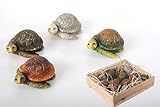 Dimensions d'une tortue : 5 x 4 x 3 cm