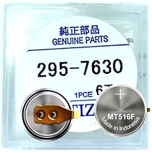 295-7630 Battery Replacement Compatible with Citizen Ecodrive for Citizen 295-7630 MT516 Photokinetic Solar/Solar-Powered Capacitor J015 J145 J165