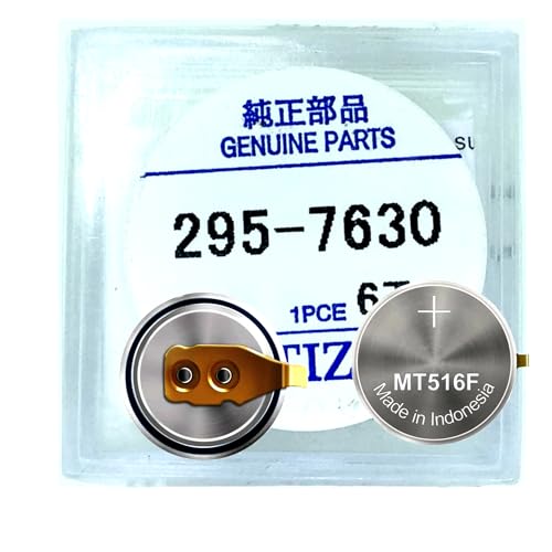 SONXIAVIVO 295-7630 Battery Replacement Compatible with Citizen Ecodrive Battery for Citizen 295-7630 MT516 Photokinetic Rechargeable Capacitor J015 J145 J165