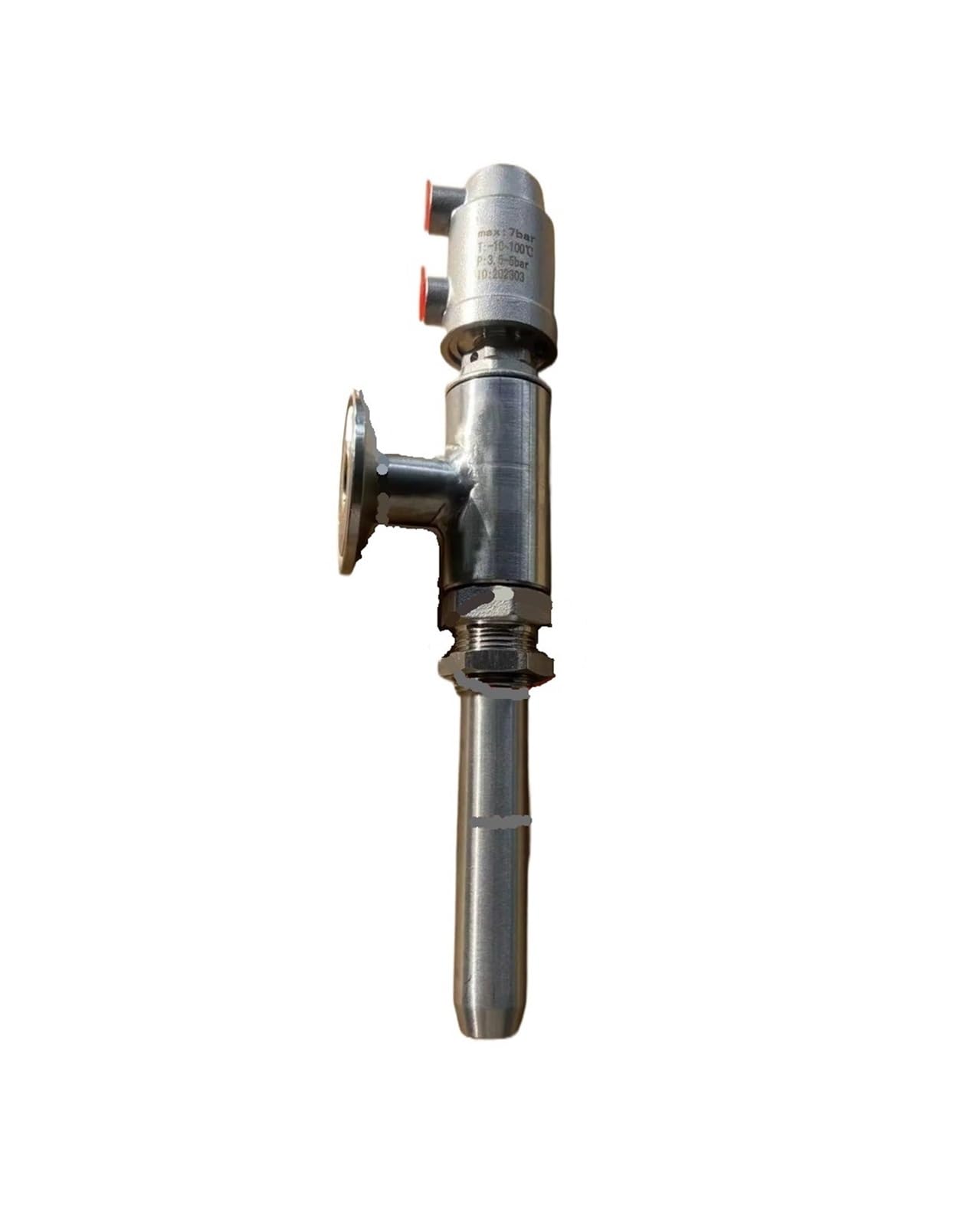 HDPHCRIUN Anti-drip Pneumatic Valve Anti-Drop Filling Nozzle Head Machine Outlet(DN15 20MM L100MM)