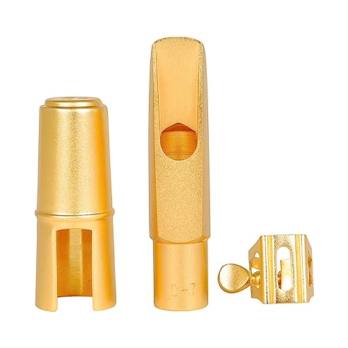 Clip de fixation en métal pour saxophone alto et embouchure laiton