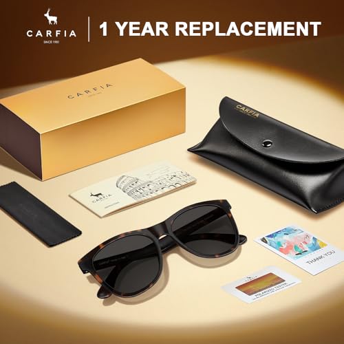 Image of CARFIA Zero - Gravity Feel Polarized Men's Sunglasses UV Protection Flexible Durable Ultralightweight TR90 Sport Frame CA0931