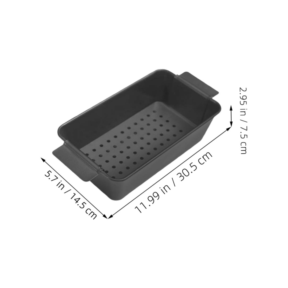 2 Stück Teiliges Schwarzes Toastbrot Backform mit Antihaftbeschichtung und Deckel Schwere Kastenform aus Metall für Fleischpasteten Brot und Kuchen Vielseitig für Familien und