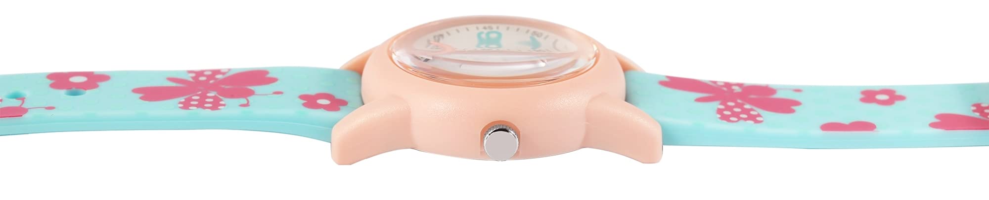 Q&Q Orologio per bambini in silicone, con fibbia ad ardiglione, orologio analogico al quarzo, VR99J015Y