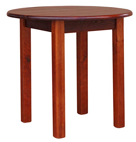 Calvados Table ronde en pin massif 70 cm