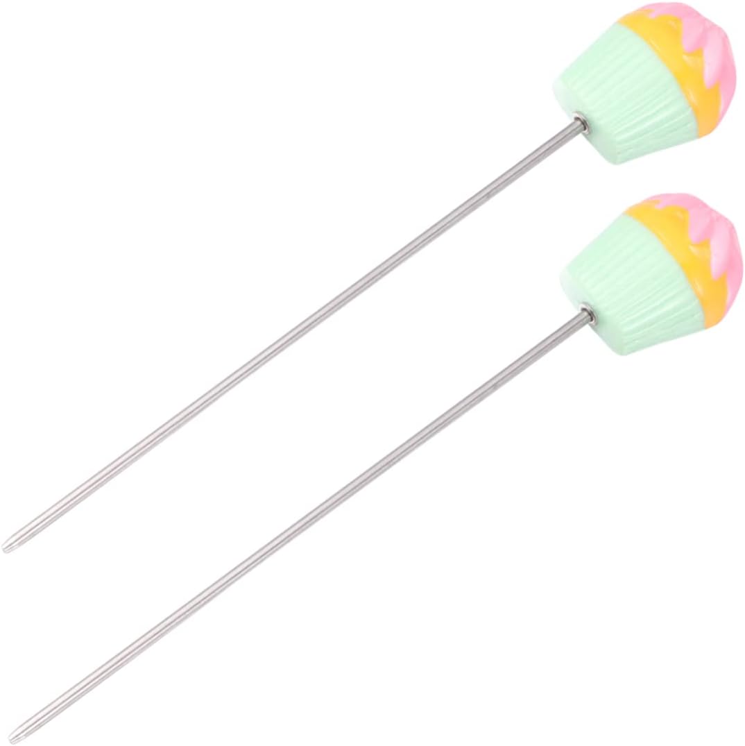 SHOWERORO 2pcs Diy Baking Tool Pattern Non-slip Grip for Muffin and Biscuit Making Easy to Wash