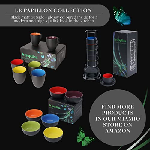 Set de 6 Mugs de Piedra Para Café 12 Onzas Le Papillon miniatura 7