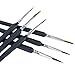 Professional-Paint Brush Set - Miniature Art Brushes for Fine Detailing & Art Painting - Acrylic, Watercolor, Oil - Miniatures, Models, Nail Marking Various Brushes 6 Pieces
