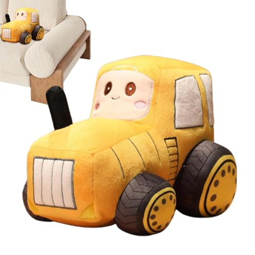 Oreiller en peluche de vehicule de dessin anime ideal pour la sieste et decoller l'imagination