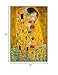 QUNYAAE Gustav Klimt The Kiss Art Painting Canvas Art Poster and Wall Art Picture Print Modern Family Bedroom Decor Posters 16x24inch(40x60cm)-Unframed