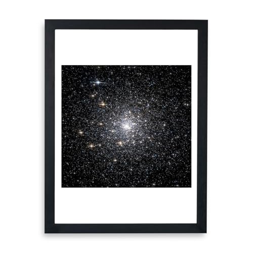 Hubble Télescope Messier 70 affiche encadrée pour décorer un bureau moderne