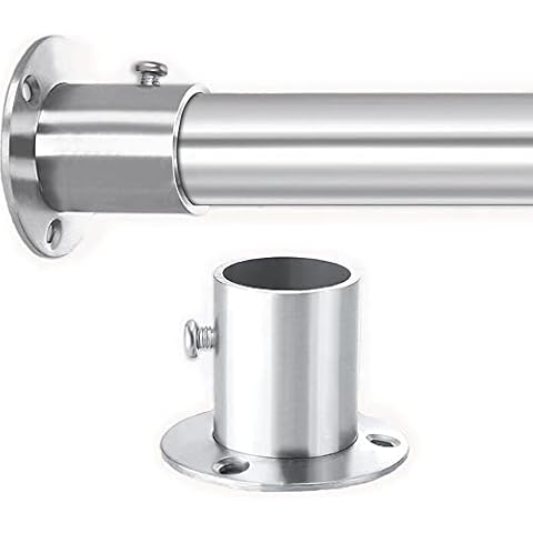 WANLIAN 39" Stainless Steel Closet Rod Cover