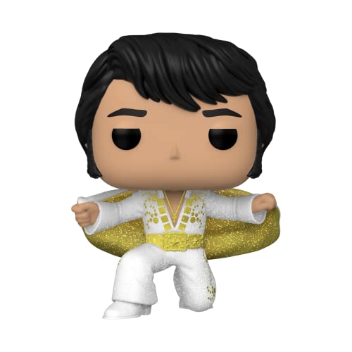 Funko POP! Rocks: Elvis Presley – Pharaoh – Diamant Pailleté – Exclusivité Amazon – Figurine en Vinyle à Collectionner – Idée de Cadeau – Produits Officiels – Jouets pour les Enfants et Adultes - Les Beatles, Paul McCartney, John Lennon, RIngo Starr, George Harrison Funko POP! Rocks: Elvis Presley - Pharaoh - Diamant Pailleté - Exclusivité Amazon - Figurine en Vinyle à Collectionner - Idée de Cadeau - Produits Officiels - Jouets pour les Enfants et Adultes