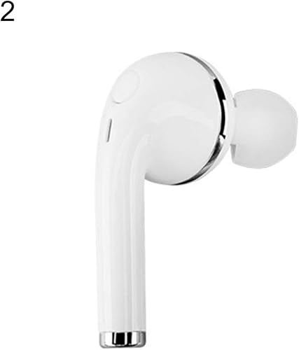 Auricolari Huhuswwbin Cuffie In-Ear Stereo Universale Auricolare stereo senza fili Bluetooth Auricolare per Apple iPhone Plus Tablet bianco