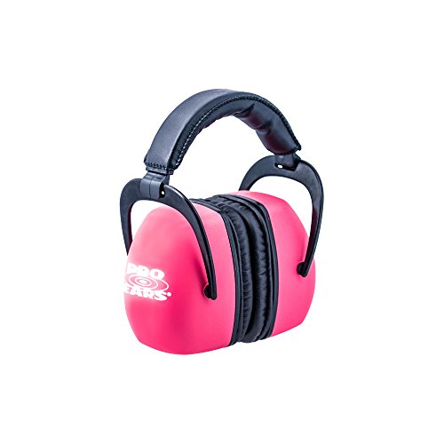 Pro Ears - Ultra Pro - Hearing Protection - NRR 30 - Shooting Range Ear Muffs - Pink