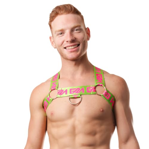 Harness Lincoln Circuit de GARÇON: clubwear hombre para destacar en la pista de baile