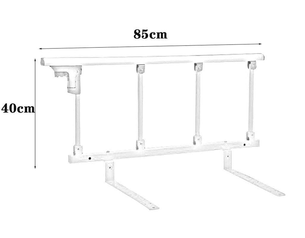 Protector de riel de cama para adultos, parachoques de mango auxiliar de seguridad, barandillas protectoras para personas mayores, valla de cama para discapacitados, 85 cm de longitud, mejora la