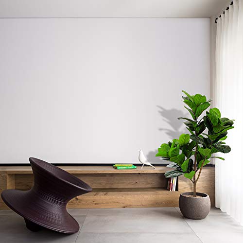 image for Realead 4.3ft Artificial Plant Fiddle Leaf Fig Tree Fake Tree in Pot N