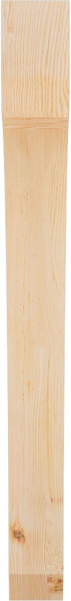 Ekena Millwork BRC04X34X40LEC00RDF 4"W x 34"D x 40"H Legacy Rough Sawn Knee Brace, Douglas Fir
