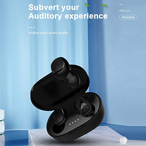 SIMBAE TWS Earphones True Wireless Stereo Earphones Wireless Earbuds BT 5.0 Headphones with Touch Control IPX4 Waterproof Sports Headphones with Dual Noise Reduction Technology Long Playtime for Gamin SIMBAE TWS Earphones True Wireless Stereo Earphones Wireless Earbuds BT 5.0 Headphones with Touch Control IPX4 Waterproof Sports Headphones with Dual Noise Reduction Technology Long Playtime for Gamin