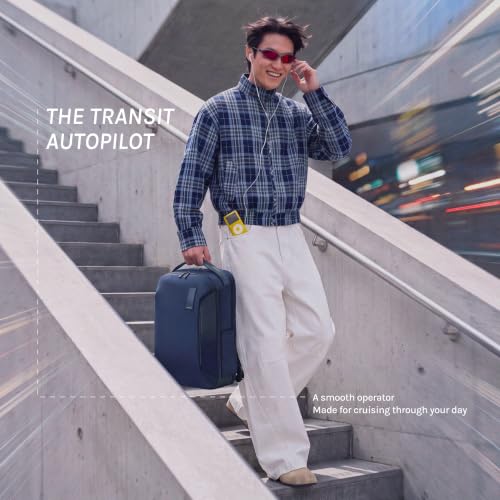 Image of MOKOBARA Transit Autopilot 30L Laptop Backpack 15.6 Inches Office Bag | Waterproof Polyester Solid Rucksack Tech Slot Large Bucket Scratch Proof Comfortable Padded Straps Luggage Strap Men Women