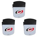 Siskyou Sports NHL Carolina Hurricanes Chip Clip Magnets, 3pk One Size, White