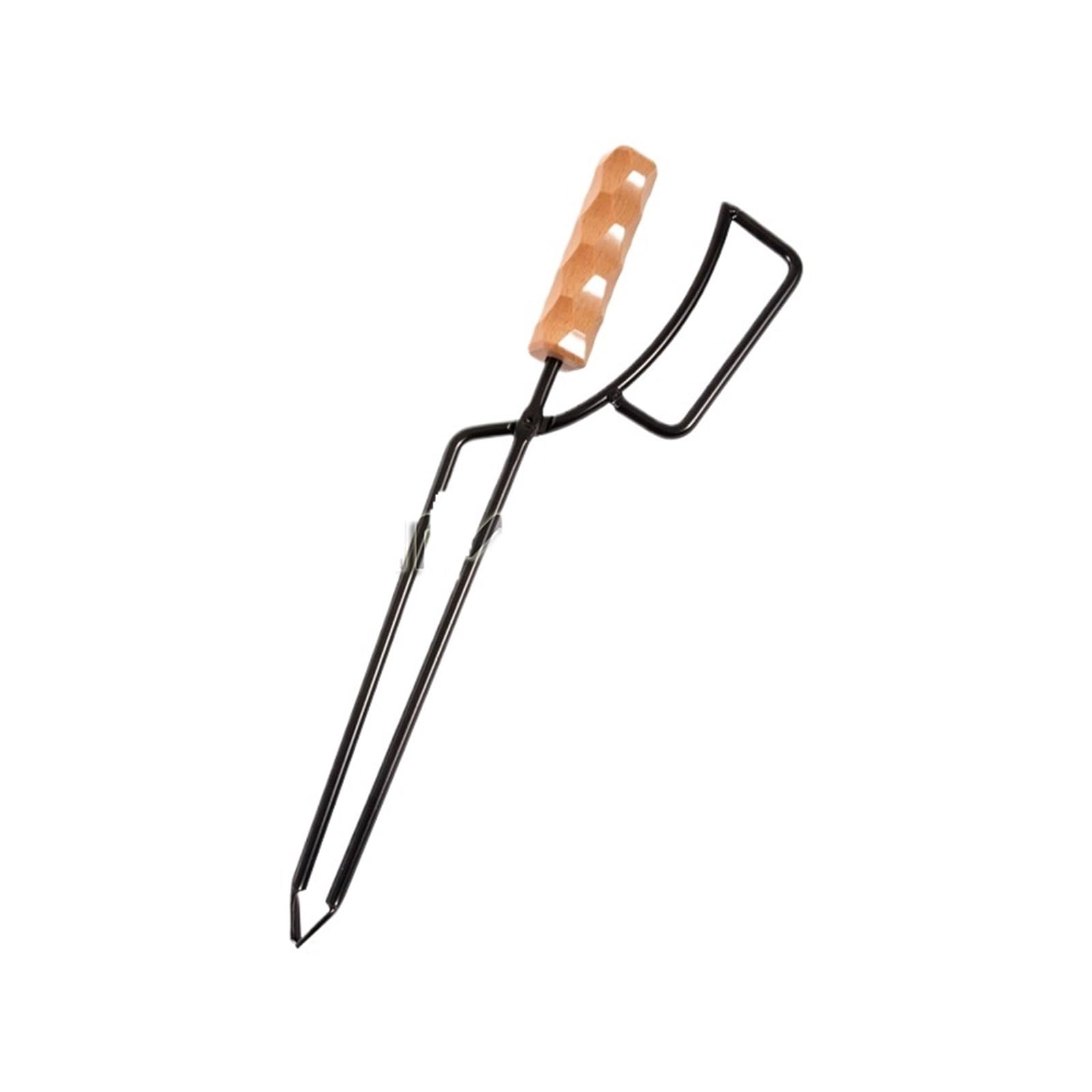 Fire Tongs Charcoal Tongs for Camping Grilling BBQ Firewood Clip Tool Stoves Fire Tong(Normal Clip)