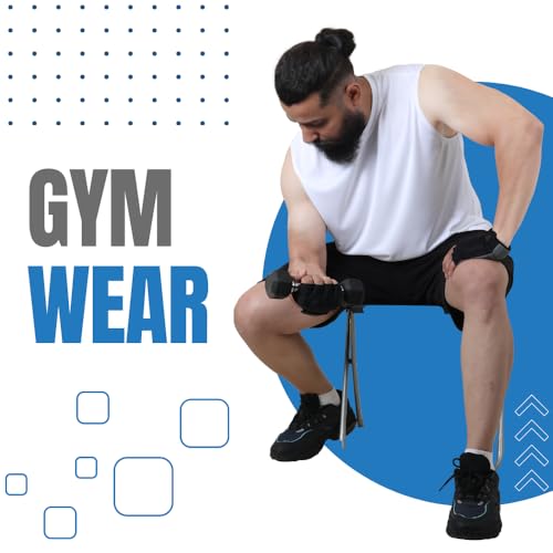 Image of Sleeveless T Shirts for Men - Gym Vest, Sando Tank Top Wear, Workout Baniyan, Stringers Inner Shirt, Bodybuilding Tshirts, Sports Tshirt Vests, Stylish Tanks Tops