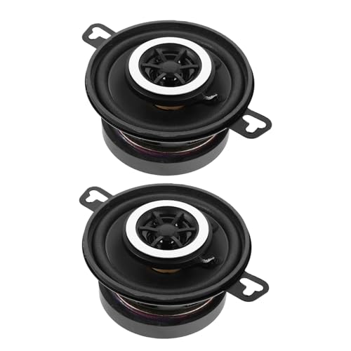 Haut-parleurs coaxiaux pour voiture au son puissant et tweeter sphérique HiFi sans outil