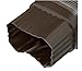 AMERIMAX HOME PRODUCTS 3708419 2x3 Flex Elbow, Brown