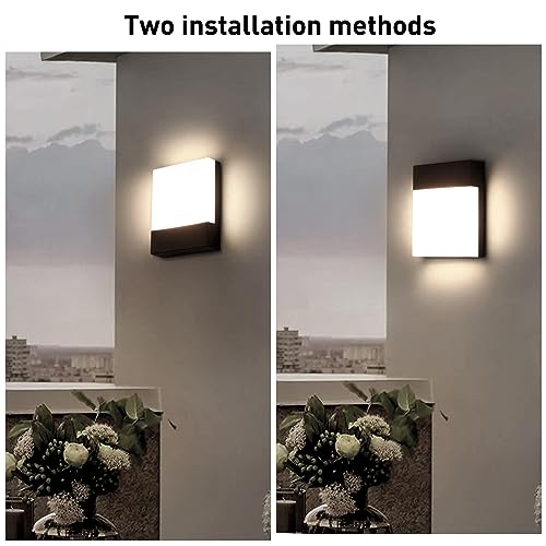 Luz de Pared Moderno IP65 Impermeable con LED 18W para Terraza 2