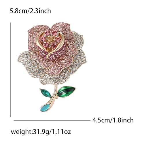 Image of SYWDUDUCLT Fashion Elegant Brooches for Women Brooch, Suitable For Party And Daily Wear On Many Occasions