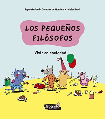 Vivir en sociedad: 4 (Los pequeños filósofos)