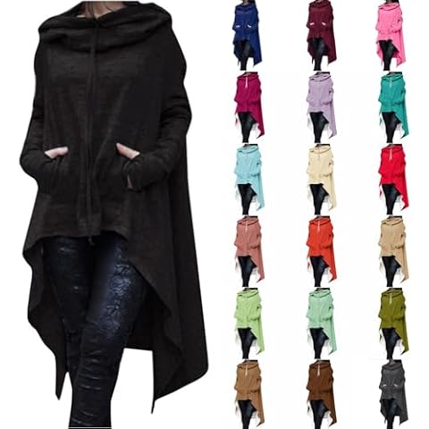 aihihe longsweatshirts for women plus size hoodies womens baggy sweatshirts fall womens clothes 2023 floral printed long sleeve hoodie basic hoodies sweatshirt with cat pocket Cover