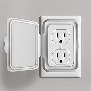 BLOCSOC Outlet Cover – 3 Pack – for Baby Proofing & Child Safety – No Choking Hazard – Easy Install
