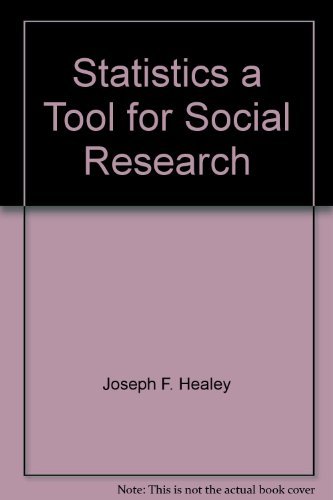 Statistics, a tool for social research 053402985X Book Cover