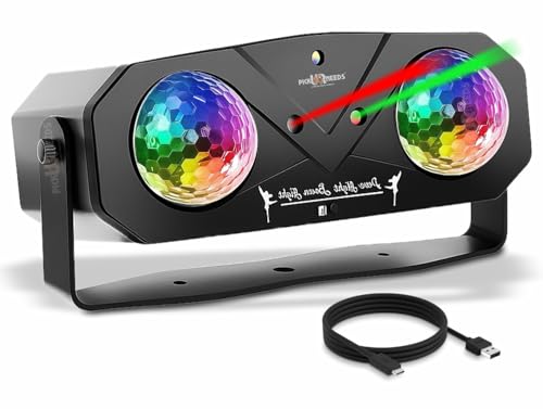 Pick Ur Needs Dual Lens Party Light Projector – Sound Activated L...