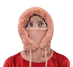 小物 melt the lady feather balaclava Giltpeak Cat Ski Mask with Ears, Sherpa Hood Ski Mask
