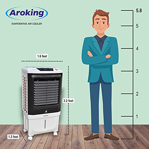 Image of Master -45 ltr Air cooler with Honeycomb cooling pads fitted with Khaitan Motor and Pump