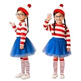 [Yi-gog] ハロウィン コスプレ コスチューム クリスマス 衣装 子供 大人 男女兼用 コスチューム 変装 面白い かわいい 舞台演出服 学園祭 文化祭 新年会 忘年会 キッズ 仮装 5点セット (150)