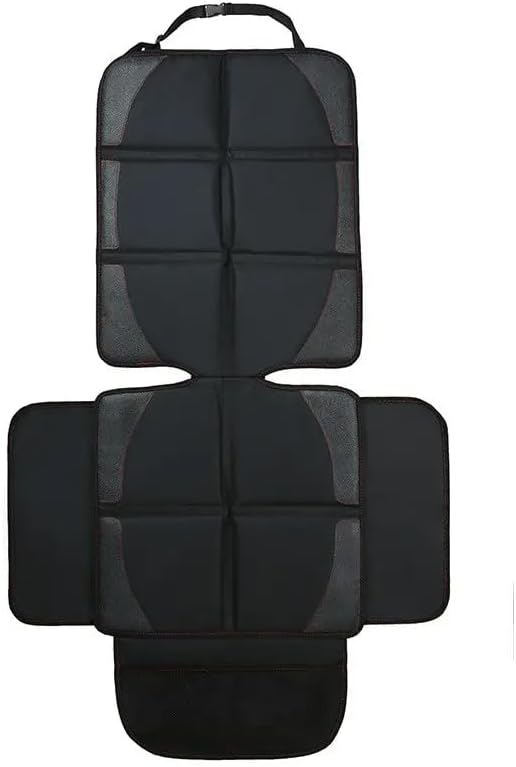 Coprisedile Auto Singolo Nero, Pesante E Impermeabile – Protezione Universale In Tessuto Gommato, Prodotto UK