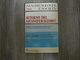 Fenomenologia e società. Ritorno del giusnaturalismo? (Vol. 10