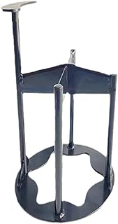 Firewood Splitter, Φ16cm Manual Wood Splitter For Home, Fast Log Splitter Heavy Duty Firewood Splitter For Splitting Logs Wood Fireplace Campfire Barbecue,Black