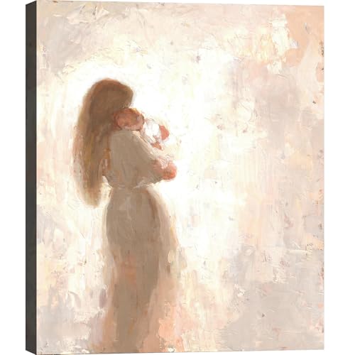 Mother's Day Framed Canvas Mother & Child