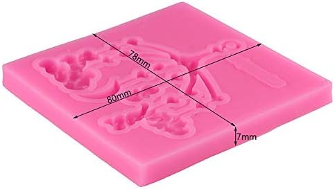 Miniatura 3 de Molde de silicona para pastel de conejito bebé, molde de caramelo de chocolate, decoración de fiesta de bebé, herramientas para hornear